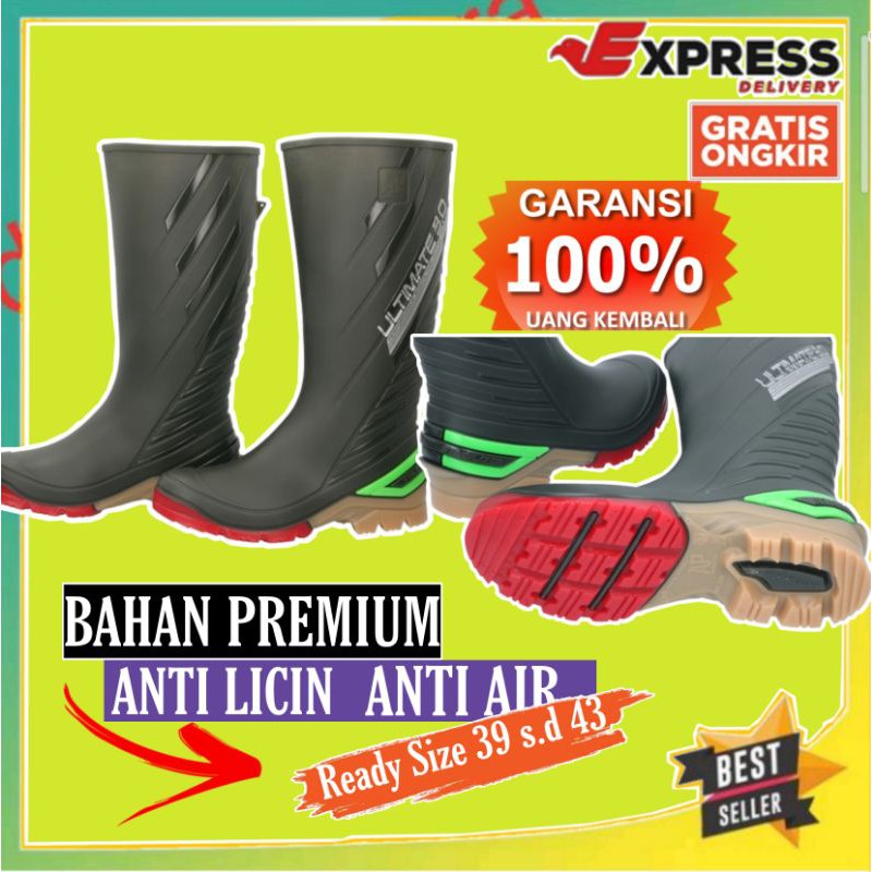 Sepatu Pria AP Boots Ap Ultimate 3.0 2015 Safety Boots Panjang Anti Air