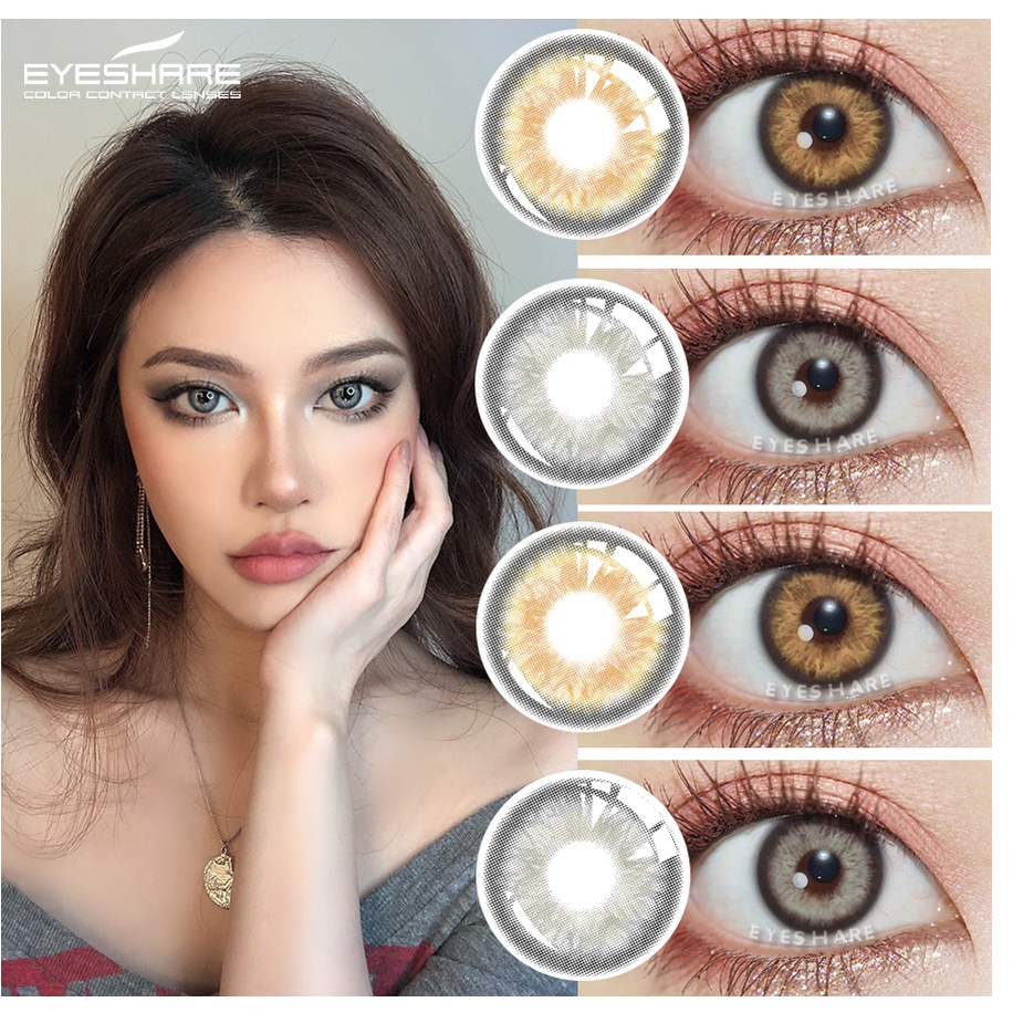 [✅COD] BARBIE SERIES Lensa Kontak Berwarna Alami Misterius / Lensa Kontak Warna Alami Grey Softlens Mata Normal Nicelook Soflens Cokelat Minus 0.00 Soflen Model Terbaru 2023