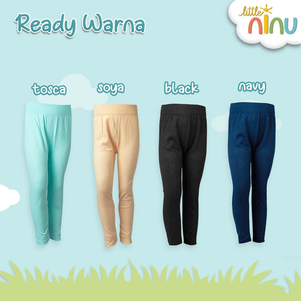 Legging Rajut Polos Anak Little Ninu