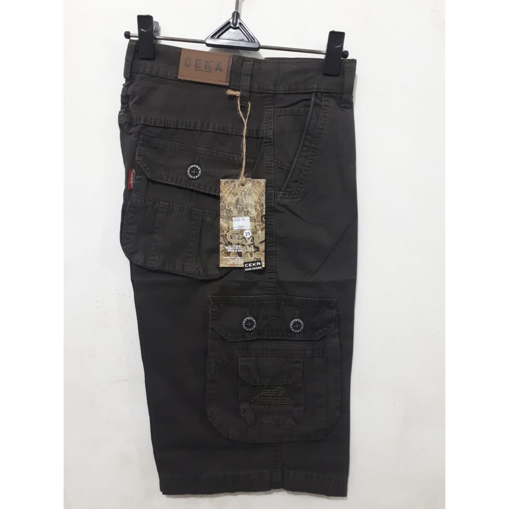 Celana Cargo Pendek PDL Ceka Original Nyaman Elegan