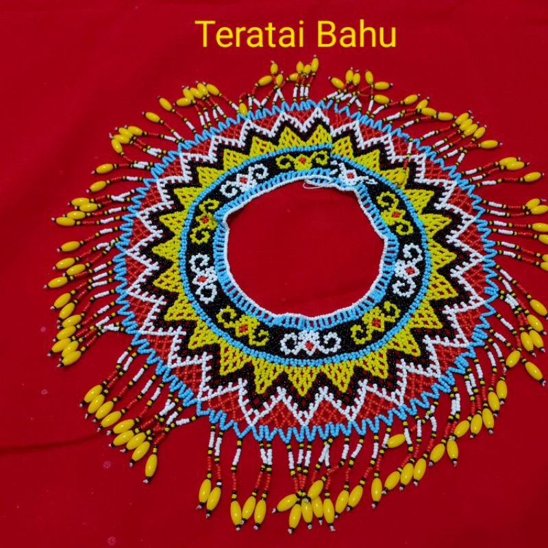 Kalung teratai manik Dayak (Anak)