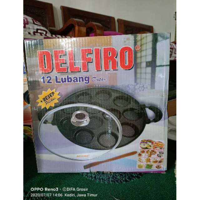 DELFIRO isi 12 lubang