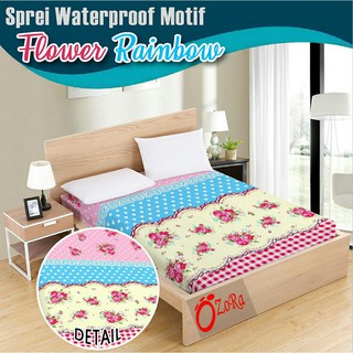 Sprei waterproof MOTIF KARTUN ANAK anti air ompol 