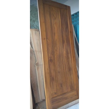 Pintu minimalis jati / pintu jati / pintu kamar / pintu kupu tarung