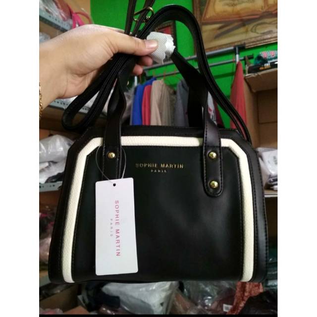 Tas sophie martin hitam