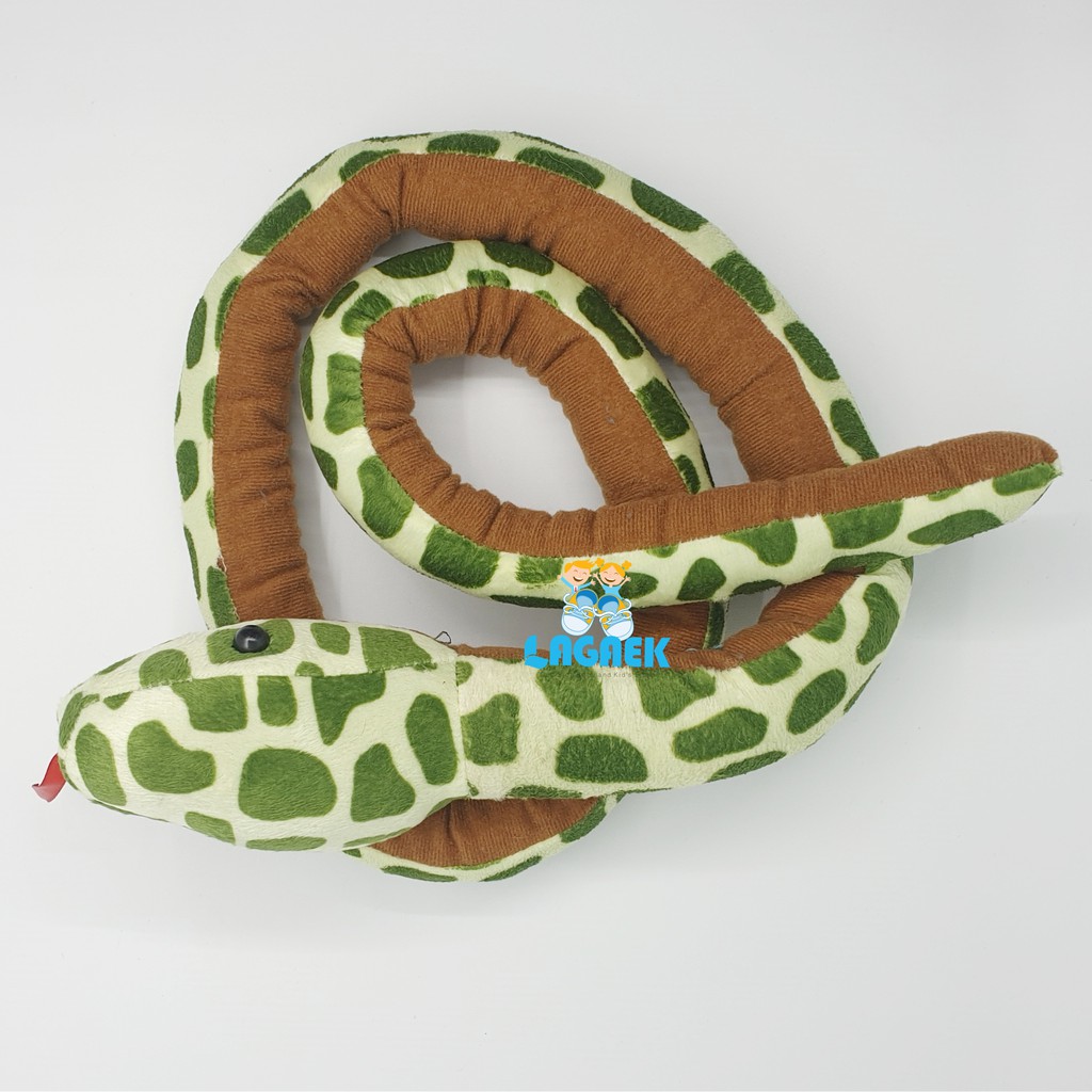 Mainan Anak Edukasi -  Boneka ULAR - Boneka Anak - Mainan Anak - Dolls - Toys - Boneka SNAKE 1 Meter