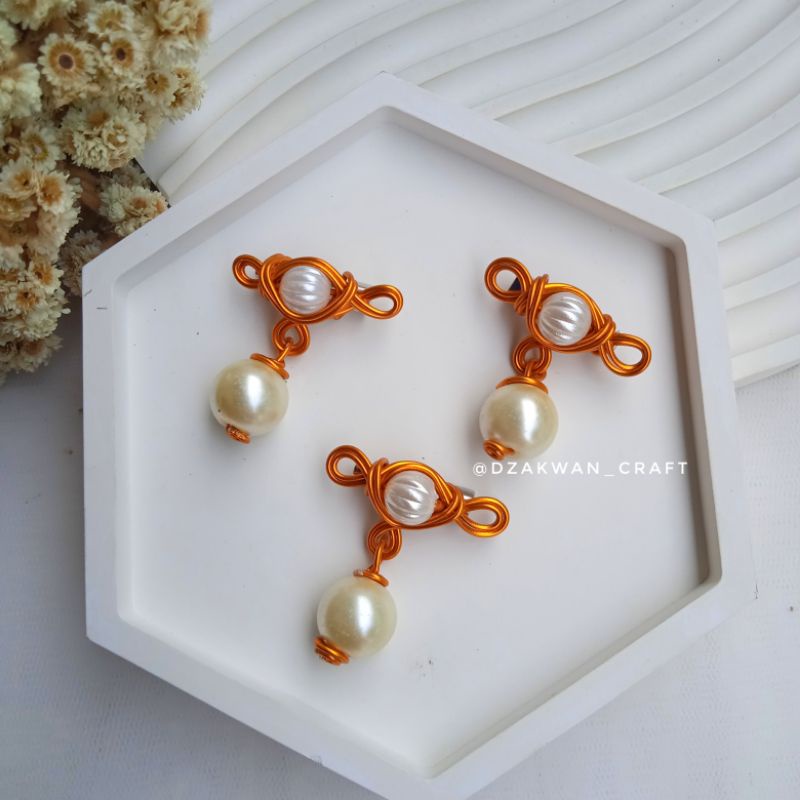 Bros wire mutiara putih