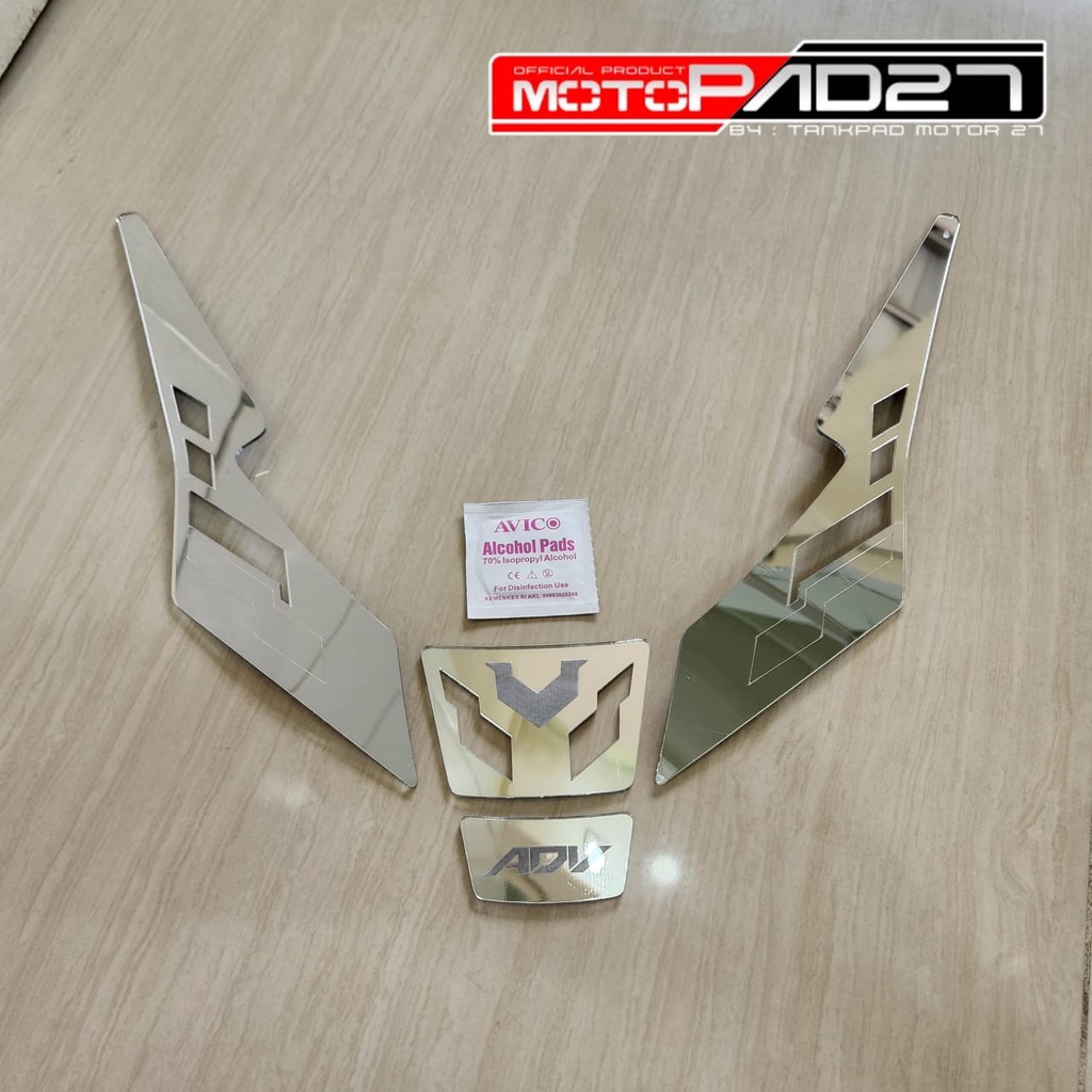 motopad27 garnish alis body depan honda adv 160 akrilik