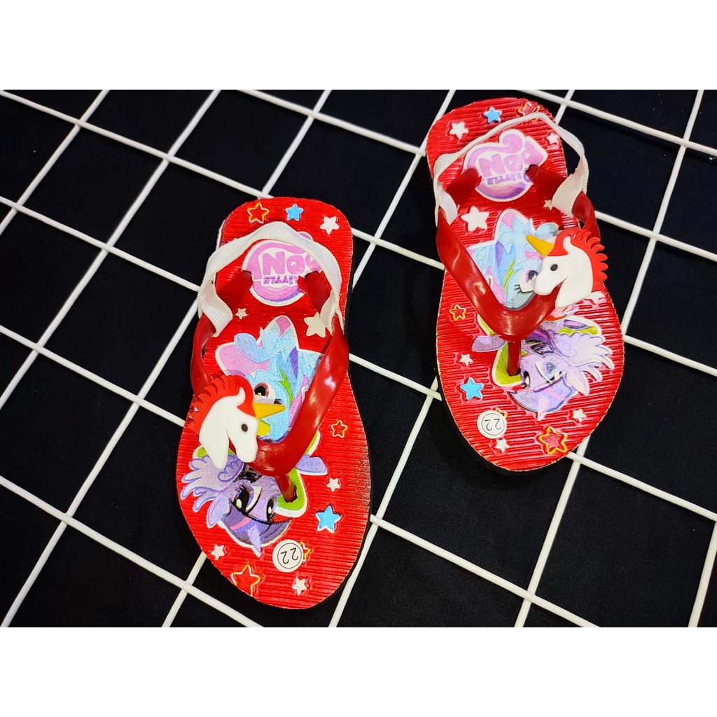 SANDAL ANAK KUDA PONY SANDAL ANAK LITLE PONY