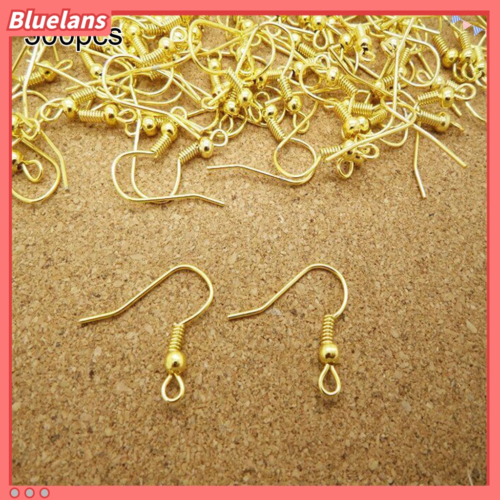 100 / 500 Pcs Kait Coil Anting Untuk Membuat Perhiasan