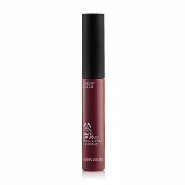 The Body Shop Matte Lip Liquid Tuscany Lily 035 (New)