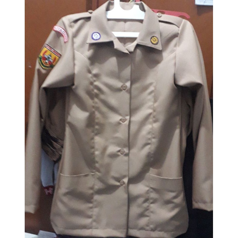Baju Pramuka Pembina Tanpa Velcro