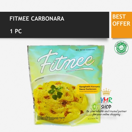 Fitmee Mie Shirataki Fit Mee Shirataki Diet Halal Instant