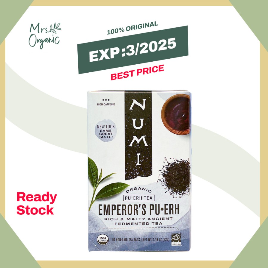

NUMI - Organic Emperor's Pu-Erh Tea - 32g