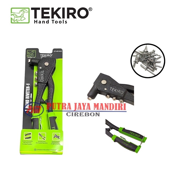 Tekiro Hand Riverter-1 / Tang Rivet / Ripet Tembakan Paku