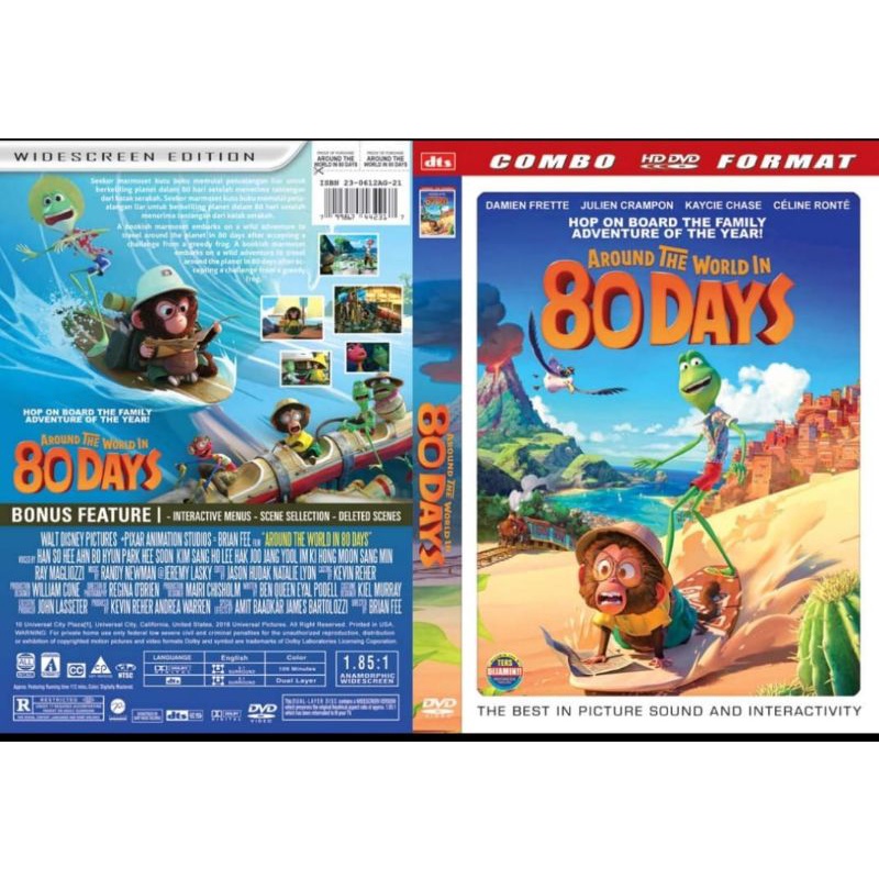 Kaset Film Kartun Anak Around The World In 80 Days 2021