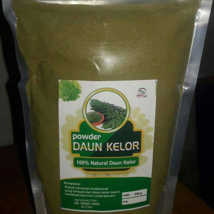 

Promo bubuk daun kelor berat 200 gram Diskon