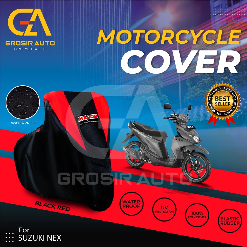 Sarung Motor AVARON NEX Penutup Pelindung Body Cover Motor Warna Anti Air Merk Avaron