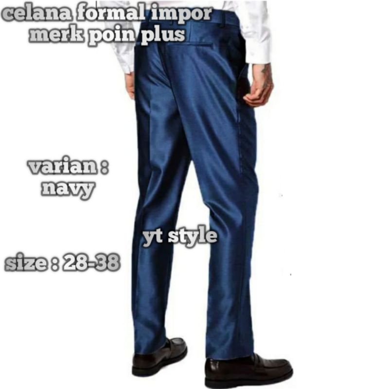 celana bahan mengkilat slimfit pria poin plus | celana kantor mengkilat slimfit pria poin plus | celana kerja mengkilat slimfit pria poinplus | celana bahan slimfit mengkilat pria poin plus