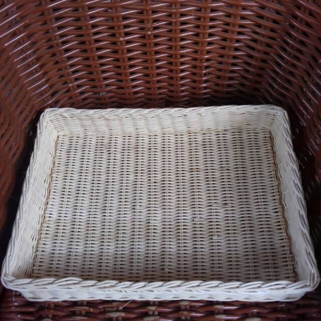 Keranjang nampan rotan/keranjang kotak untuk hantaran lamaran dan pernikahan