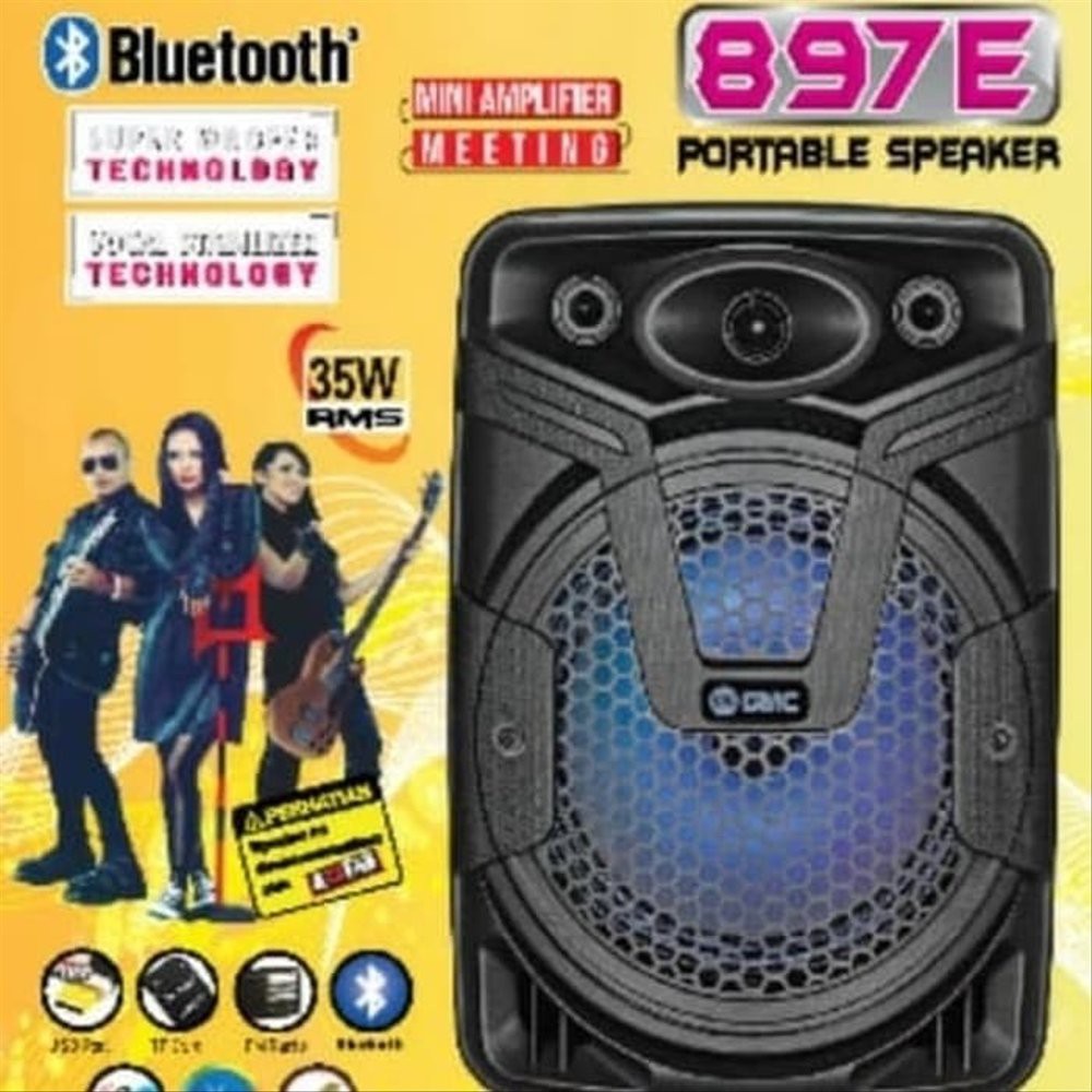 Speaker Bluetooth MP3 GMC 897E
