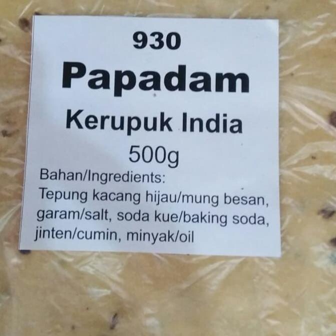 +++++] Papadums Plains / papadam