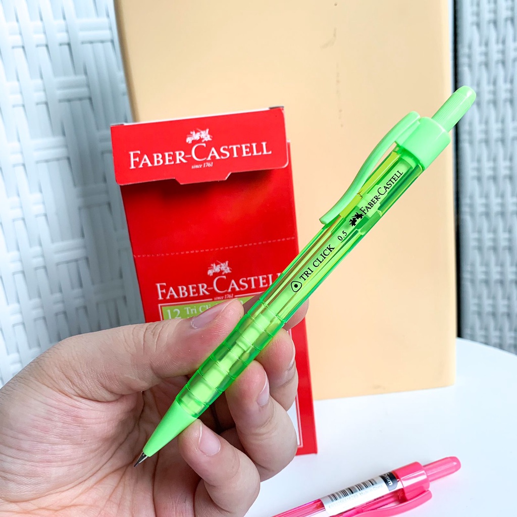 

PENSIL CETEK MEKANIK TRI CLIK FABER CASTEL CUTE UNIK LUCU FANCY GROSIR TERMURAH BISA COD