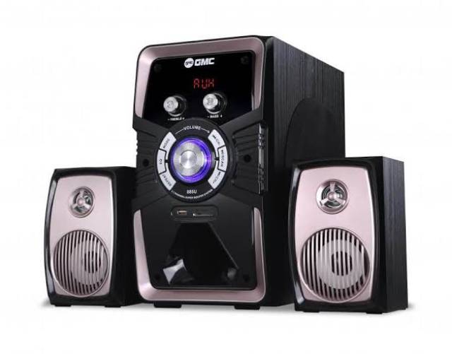 SPEAKER ACTIVE GMC 885 U 885U SPIKER PORTABLE MULTIMEDIA SOUNDBAR BT BLUETOOTH SD CARD USB FLASHDISK