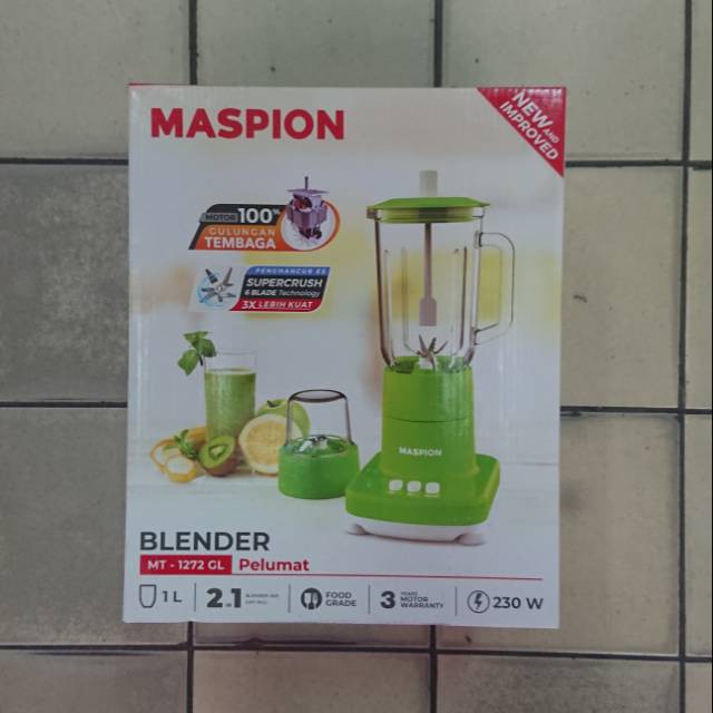 Maspion MT-1272 GL Blender Kaca MT 1272