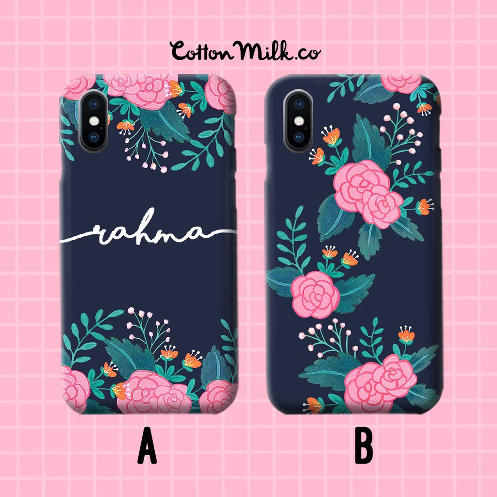 CUSTOM NAMA CASE CASING RENO SAMSUNG OPPO A3S A31 F1S A5 3