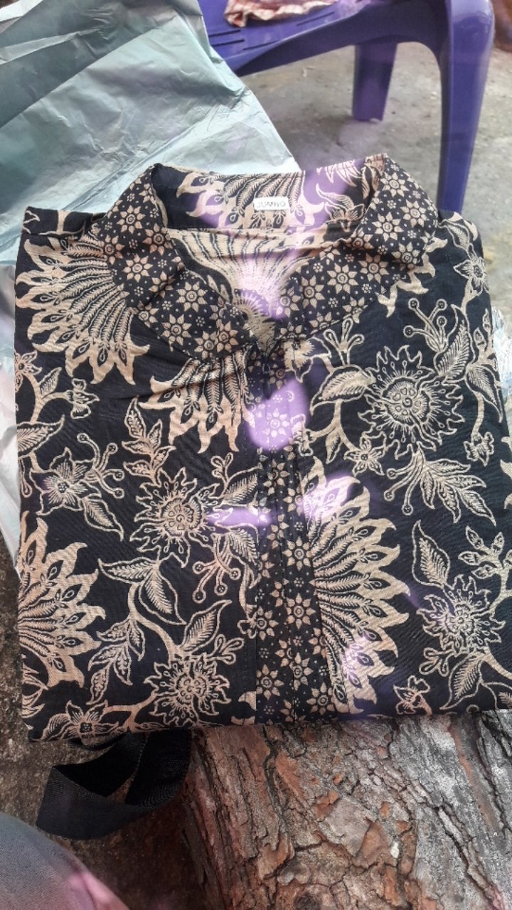 Gamis Batik Jumbo Modern Premium - Gamis Busui All Size/gamis Batik Kombinasi - Gamis Batik Terbaru