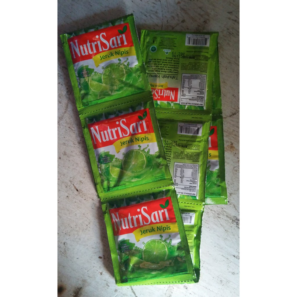

nutrisari jeruk nipis /renceng