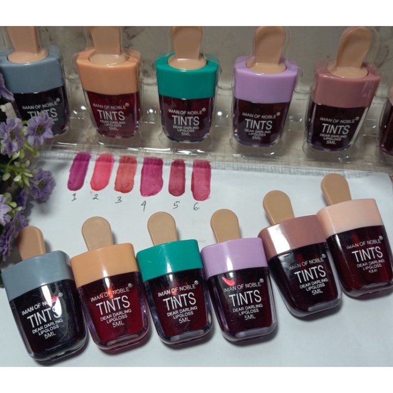 Promo LIP MATTE iman of noble(LIP MATTE BUKAN LIP TINT)  Fresh Sweet Jelly Bentuk Ice cream No .P7039-24B