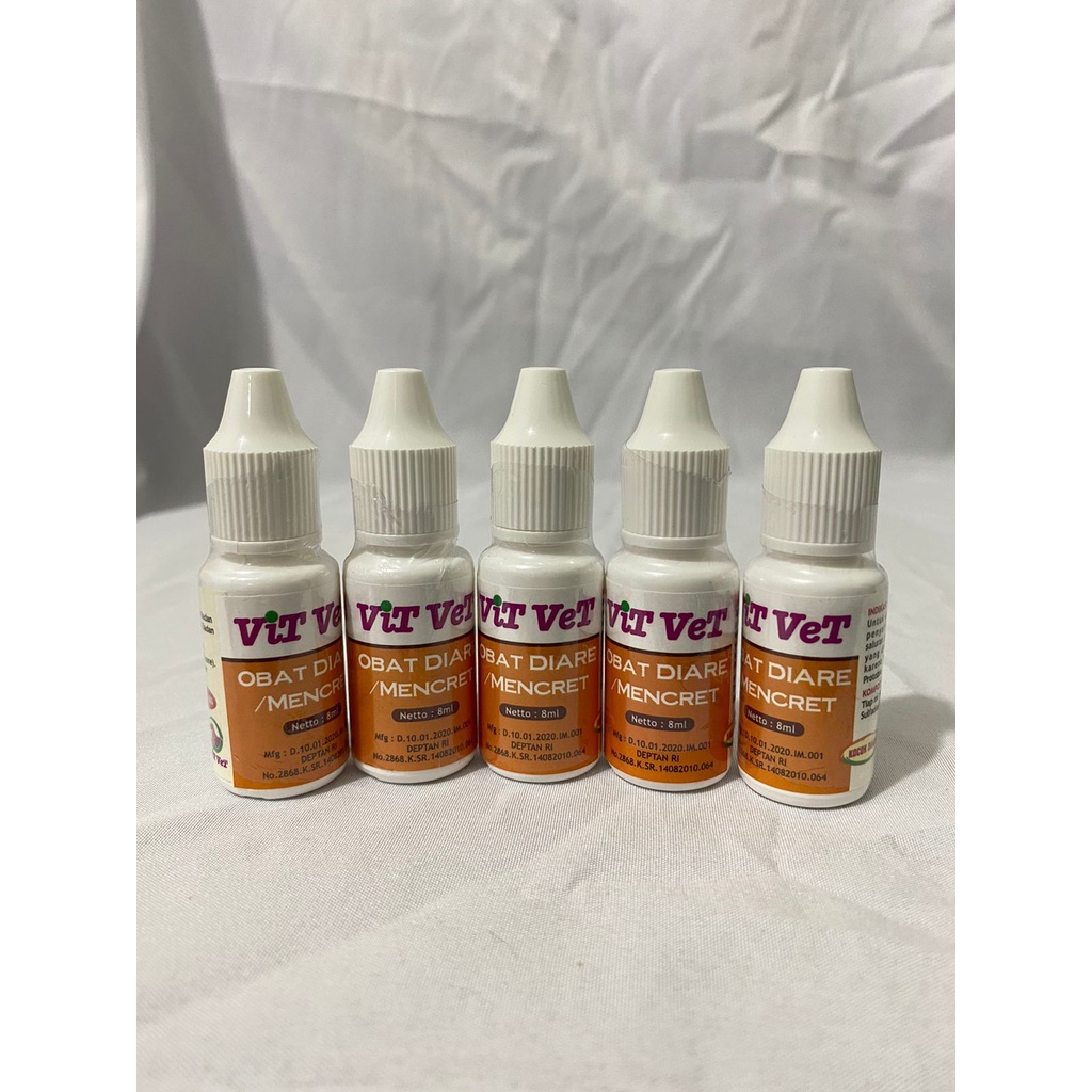 Vitvet/Vit Vet Obat Diare Kucing & Anjing 8ml