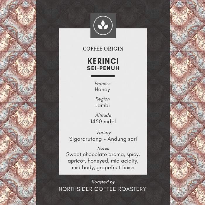 

r0eree Kopi Biji Arabika Kerinci Volcano Honey-Northsider Arabica Coffe - Biji Kopi Ds20X11