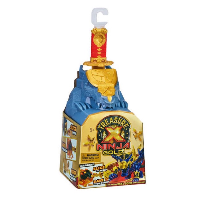 Treasure X Ninja Gold Series 6 Dragons Single Pack Mainan Anak Treasure X Ninja Gold Dragons Pack
