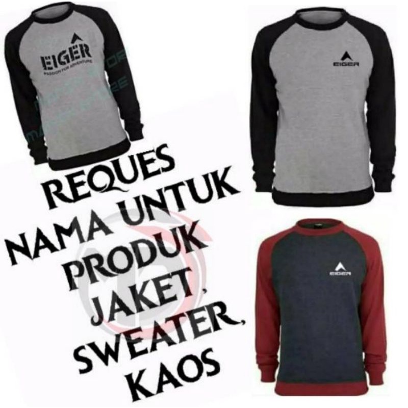 REQUES NAMA / JAKET PRIA BIG SIZE SWEATER HOODIE S M L XL XXL XXXL XXXXL XXXXXL
