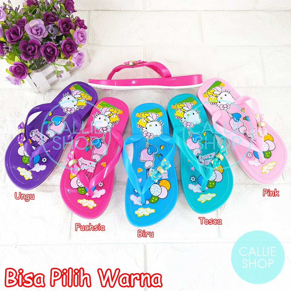  Sandal  Anak  Perempuan Imut Balon Usia  2 3 4 5 6 7  Tahun  