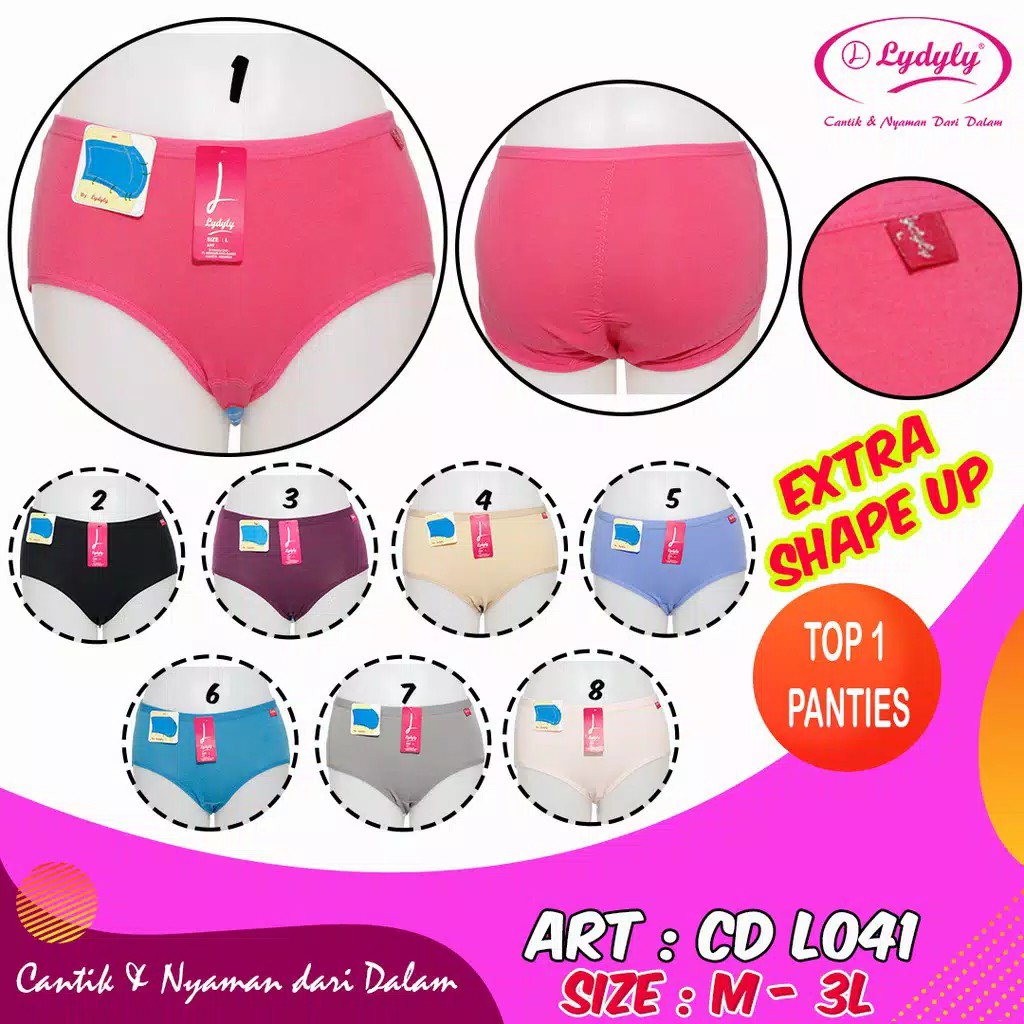 LYDYLY | Celana dalam Super Soft Jahit belakang lydyly 041