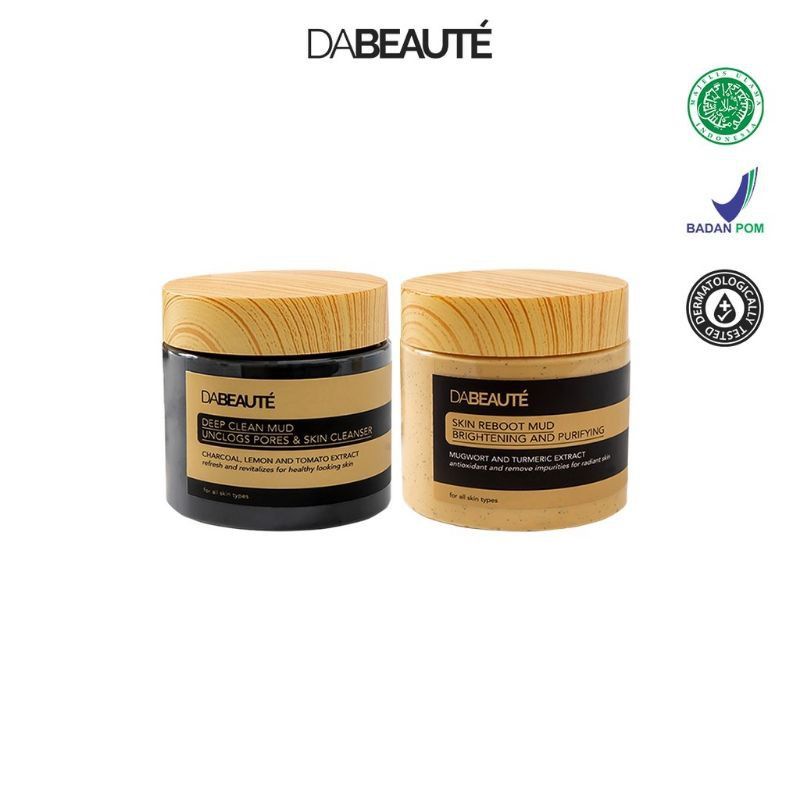 DABEAUTE Skin Reboot Mud & Deep Clean Mud