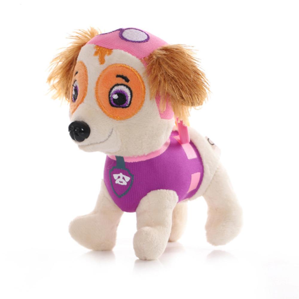 Timekey Mainan Boneka Stuffed Plush Anjing Paw Patrol 5 &quot;Untuk Hadiah Natal / Ulang Tahun Anak B9V9