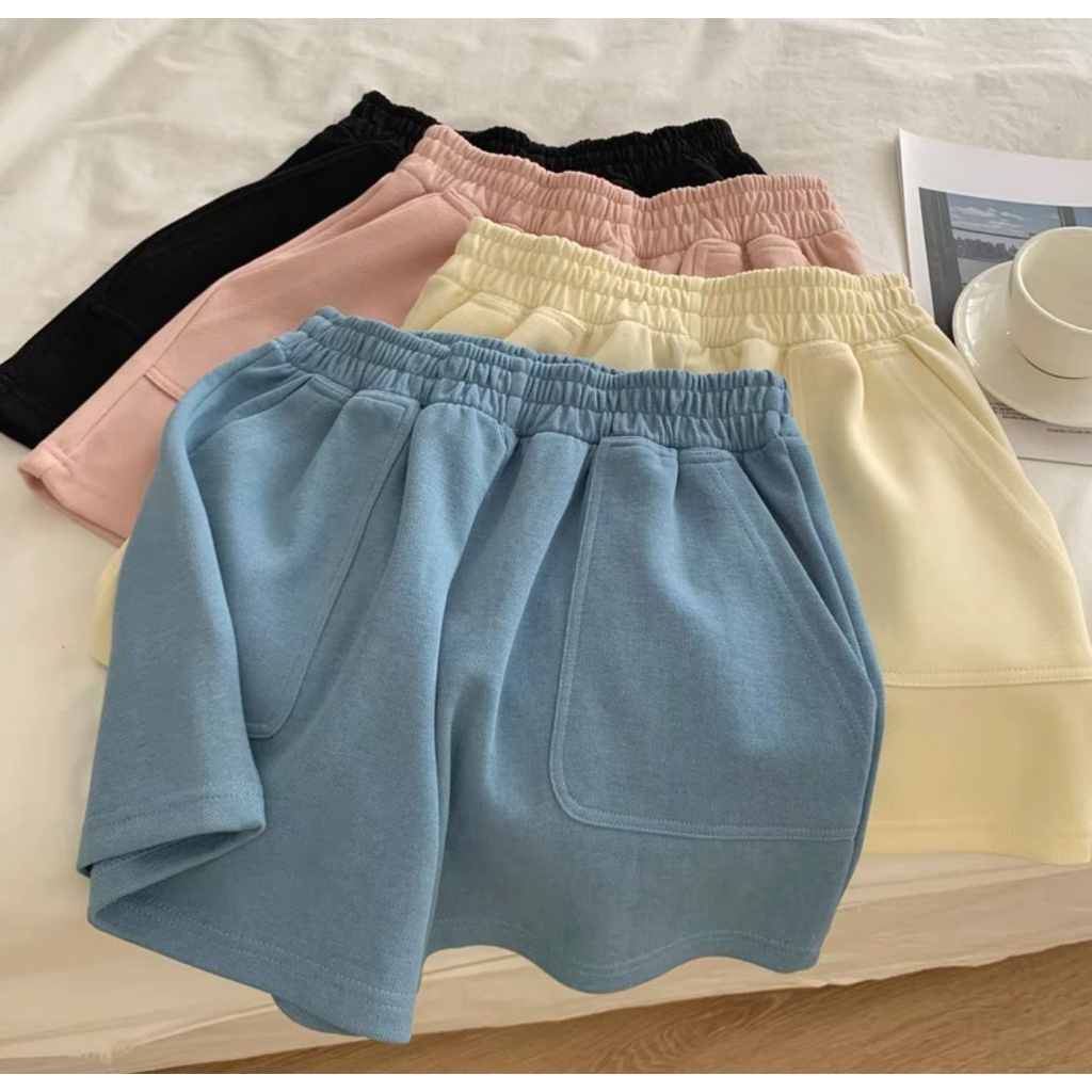 GFS JENIA FLEECE HOTPANTS COMFY PANTS CELANA PENDEK