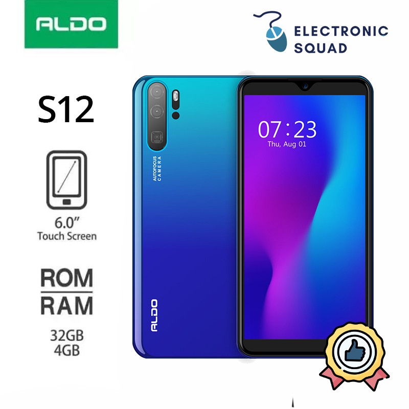 Smartphone HP ALDO S12 - 3G RAM 3 ROM 32