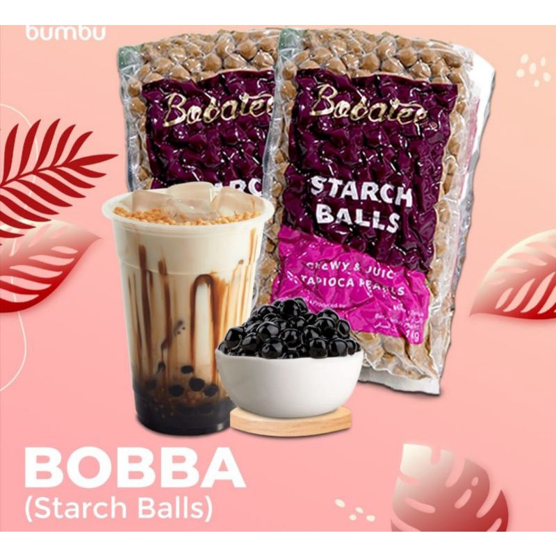 

BOBBA Starch Balls Per Kemasan 1 Kg