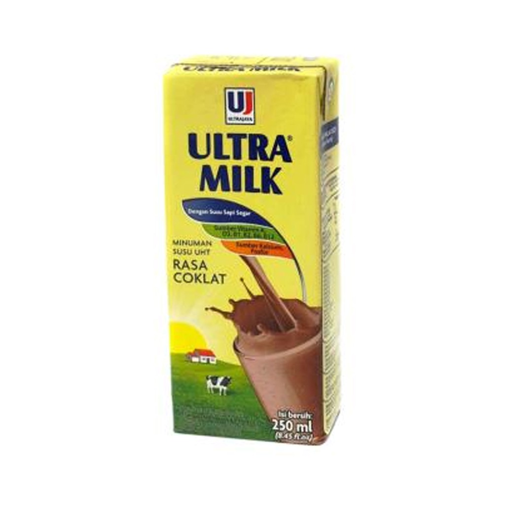 

Susu UHT Ultramilk 250 ml