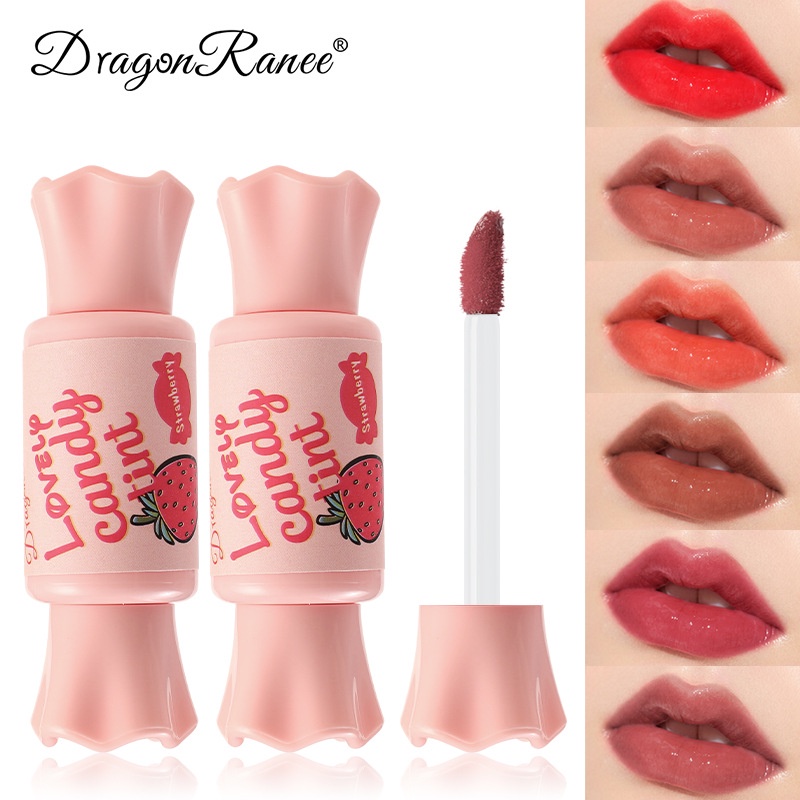 DRAGON RANEE STRAWBERRY LIPSTICK WATERPROOF LIPSTIK LIP DYE