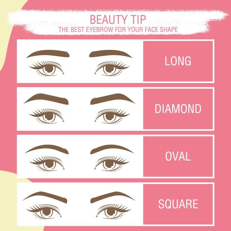 PINKFLASH Eyebrow Pensil Alis 4 Warna Anti Air Tahan Lama Murah