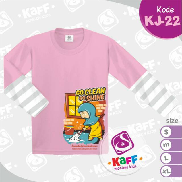 KJ22 - go clean go shine - pink muda