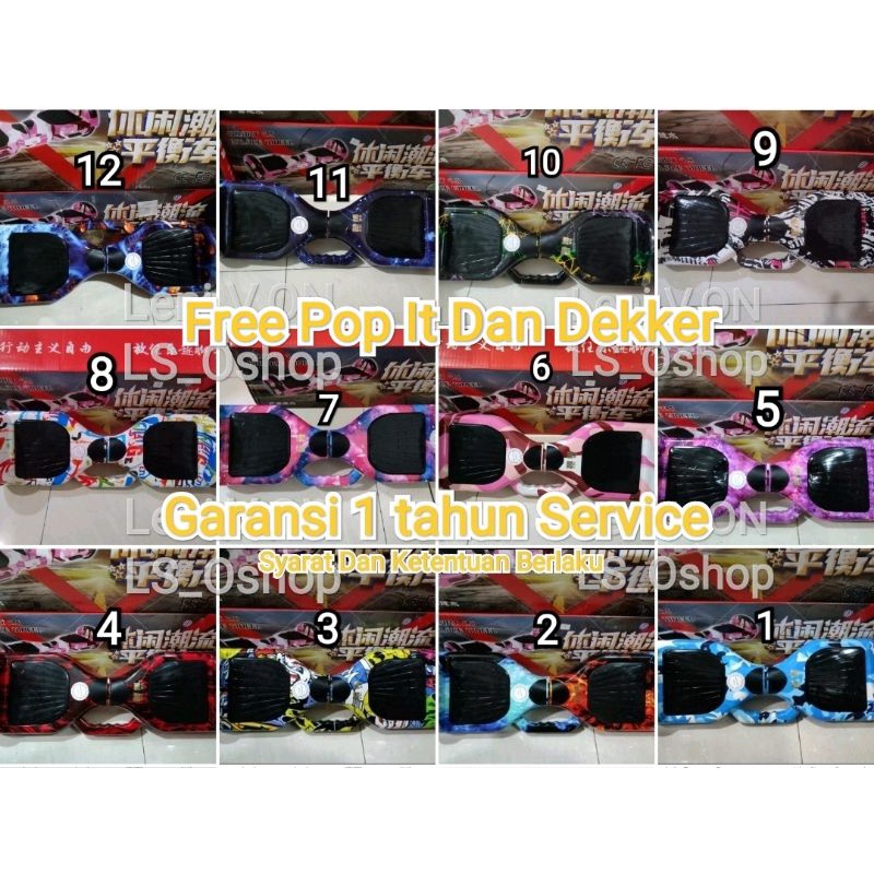 Terbaru Hoverboard Smart Balance Wheel / Hoverboard Smart Balance Wheel 6.5"Inchi