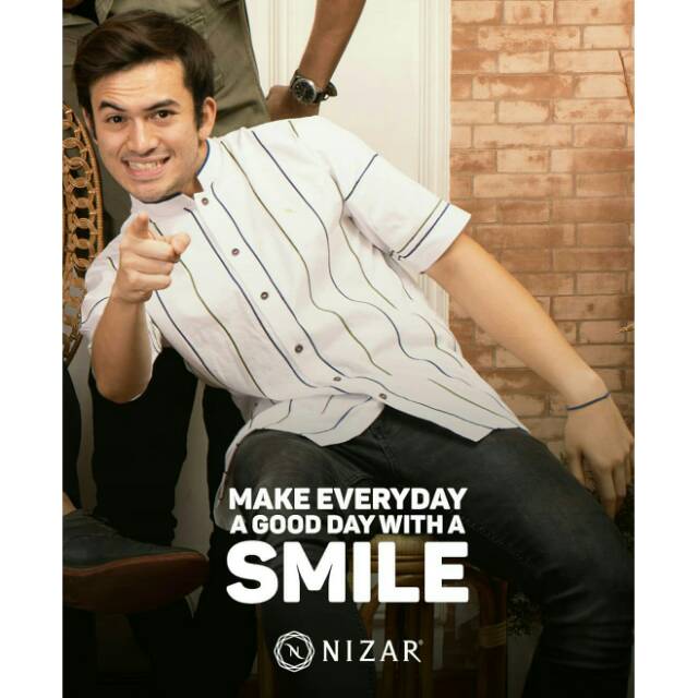 JUMBO Baju Koko Nizar Bordir NE 4 Baseball REGULER